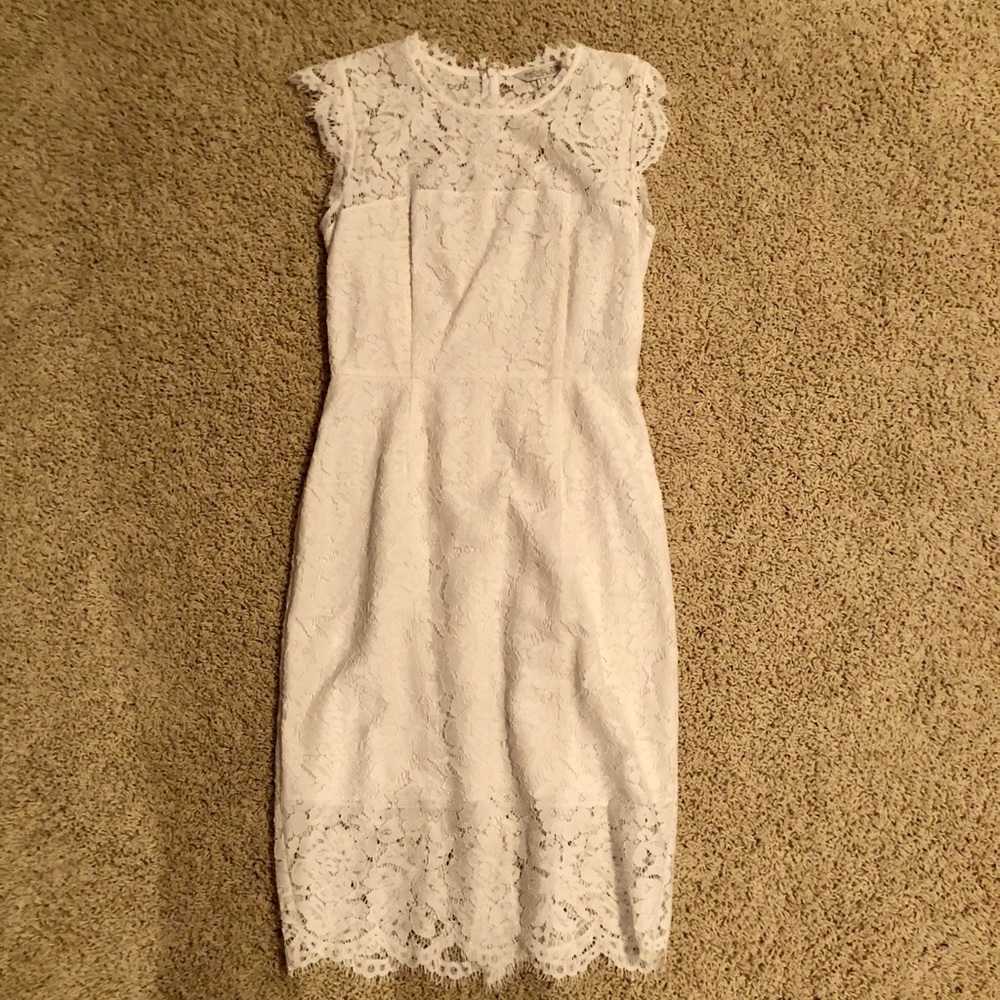 Rachel Zoe white lace dress